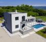 Villa of modern design surrounded by nature in Krsan 