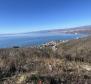 Земля под застройку 1017 м2 с панорамным видом на море и Опатию в Колавичи 