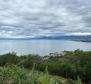 Земельный участок в Вепринаце, Опатия, в 1 км от моря, с видом на море - фото 8