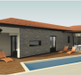 Nová vila ve výstavbě v Brtonigli 