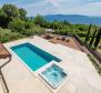 Newly built Mediterranean villa on a high cliff, first row to the sea 