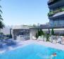 Bel appartement dans une nouvelle résidence des jardins Semiramide à Makarska 