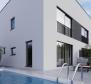 Semi-detached modern house with swimming pool in Peroj 