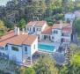 Villa à Veprinac, Opatija avec piscine et belle vue sur la mer - pic 48