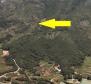 Agricultural land plot 24.000 sqm with a 60 sqm stone object in Jelsa area on Hvar island 