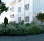 Teraszos apartman egy új épület földszintjén, medencével, közel a tengerhez és Abbáziához Iciciben - pic 4
