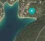 Paradise-located seafront land plot in a beautiful bay of Lucice near Milna on Brac island 