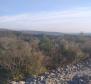 Residential construction land plot 700 meters from the sea, with sea views on Krk island 