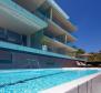 Luxurious apartment in a new building with a pool, view, 150m from the sea in Opatija, for sale 