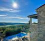 Reduziert! Außergewöhnliche Villa in Buje mit Panoramablick, zu verkaufen 