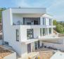 Modern villa with sea view and swimming pool in Crikvenica, 1 km from the sea, for sale 