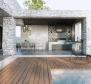 New luxury villa on Krk, under construction 