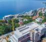 Wunderschöne Wohnung von 239 qm. mit privatem Pool oberhalb des Zentrums von Opatija in exklusivem Neubau, Garage, mit Meerblick! 