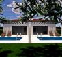 New structure in Buje with two apartments and two swimming pools 