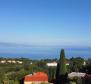 Land with a beautiful view of the sea in Opric over Opatija 