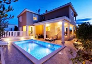 Modern villa with pool and sea view on Solta island for sale 