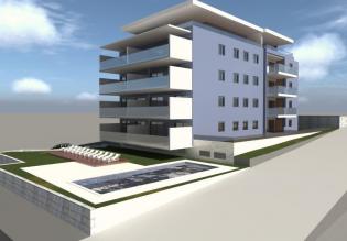 New residence in Seget with lift just 90 meters from the beach 