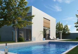 Investment project for gated community of 10 villas with swimming pools just 150 meters from the sea 