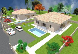 Villas with swimming pool for sale on Krk (under construction) 