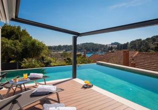 Exceptional luxury modern villa in the town of Korčula, ideal to spend 365 days a year on the island 