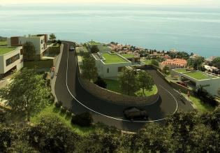 Unique investment project of building 6 luxury villas in Lovran 