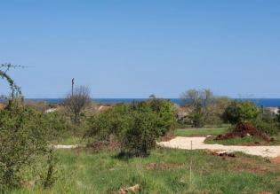 Building land with a luxury villa project and sea view in Porec area 