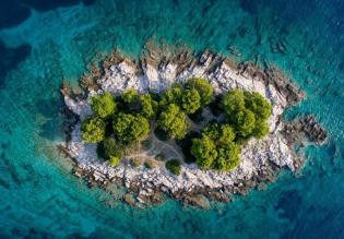 Île à vendre dans la région de Trogir 