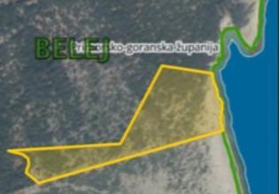 Land plot for sale on Cres island in Belej, right by the sea 
